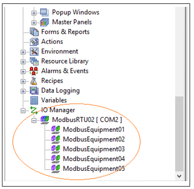 how-to-add-multiple-communication-equipments-in-vijeo-designer, modbus-equipment-in-vijeo-designer