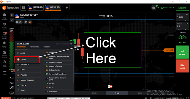 Iq Option Moving Avarage 90% Wining Indicator Must See Free