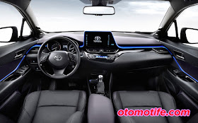 toyota chr interior