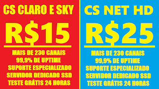 TESTE CS, CS CLARO, CS NET, REVENDER CS, PAINEL CS, KINGCS, CS BRASIL,