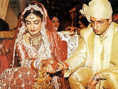 Raveena Tandon & Anil Thadani marriage pictures