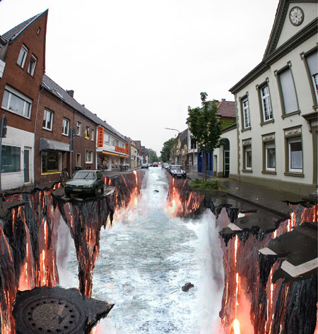 3d street graffiti art