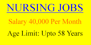 Staff Nurse Jobs- 40000 Salary in Haryana