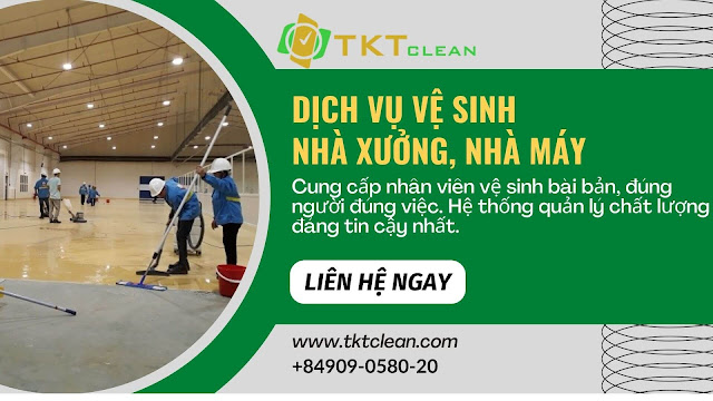 dịch vụ vệ sinh nhà xưởng