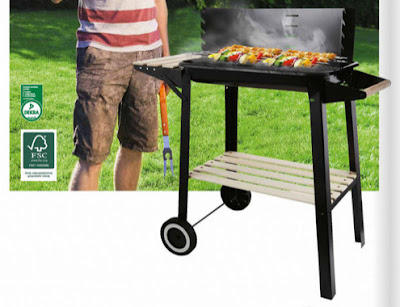 Grill węglowy BBQ z Biedronki