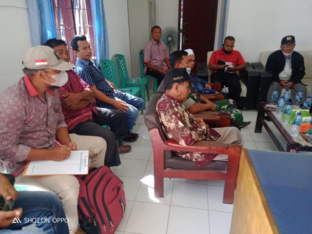 Hadiri Rapat Koordinasi Pemerintah Kecamatan Bandar Masilam Dilakukan Personel Jajaran Kodim 0207/Simalungun