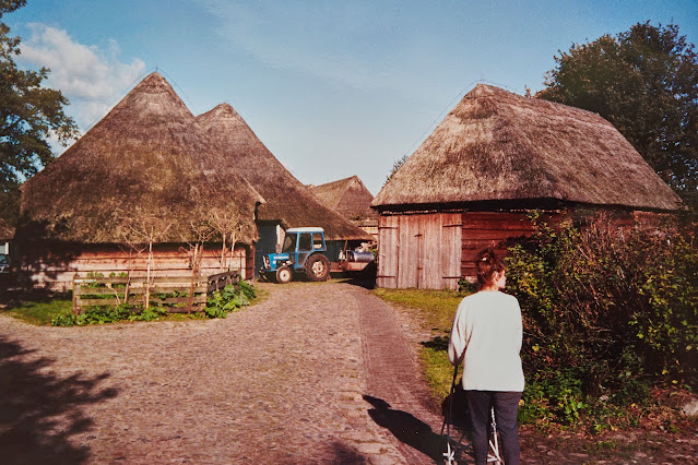 Orvelte in 1992, een typisch dorp uit Drenthe in die tijd