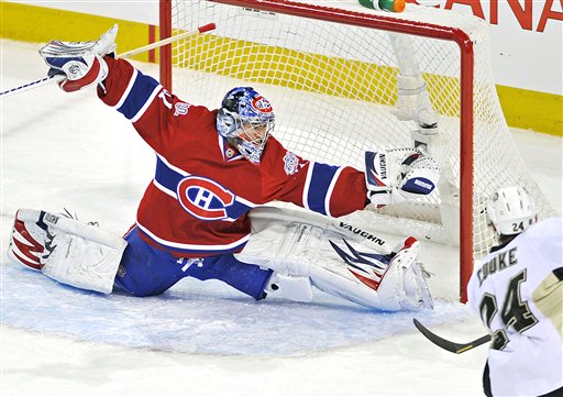 new carey price mask. carey price girlfriend angela.