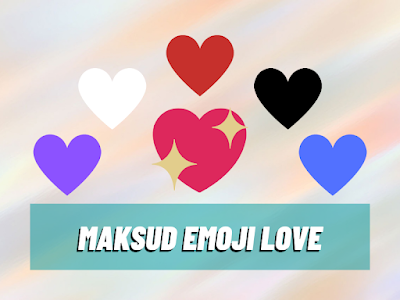 maksud emoji love