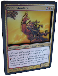 Brion Stoutarm Magic the Gathering Commander Brion Stoutarm MTG Brion Stoutarm EDH deck magic the gathering 3d cards