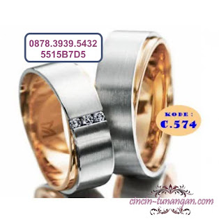 cincin emas simple no 574