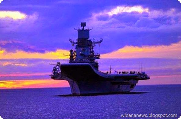 Kapal Induk India 'INS Vikramaditya'