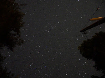 石川県健康の森キャンプ場　星空