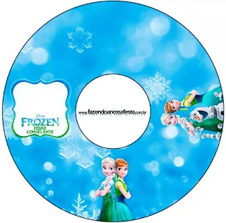 Frozen Fiebre Congelante: Imprimibles Gratis para Fiestas.