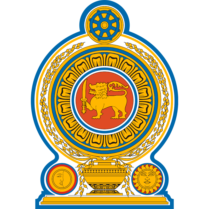 Logo Gambar Lambang Simbol Negara Sri Lanka PNG JPG ukuran 800 px