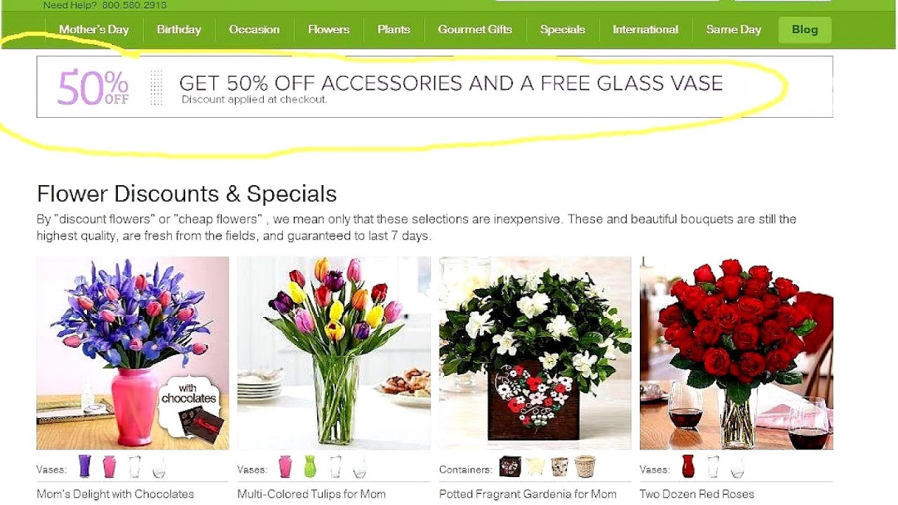 Flower Discount Coupons