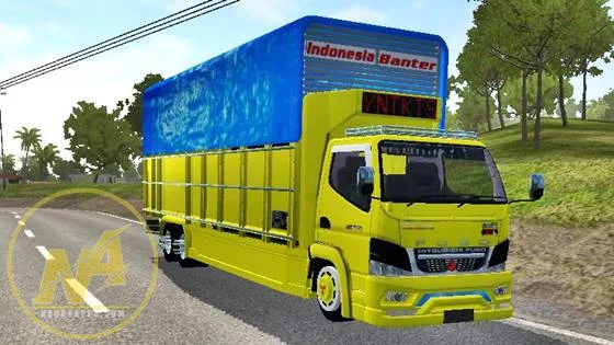 mod truck canter hdl khas sumatera
