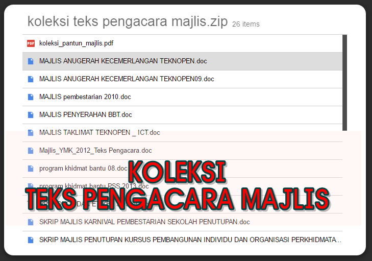 Koleksi Bahan Bantu Belajar (BBM): DOWNLOAD  KOLEKSI 