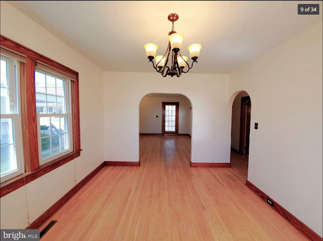 natural wood oak floors and craftsman trim Sears Lorain • 270 Broad Street, Landisville, Pennsylvania