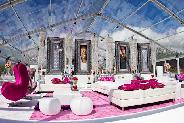 Transparent marquee party wedding tent