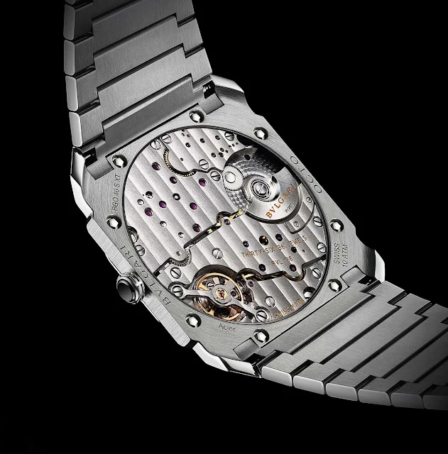 Bulgari Octo Finissimo Automatic in satin-polished steel ref. 103297