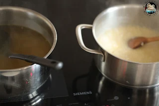 Risotto al burro Stracchino e tartufo