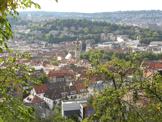 The hills of Stuttgart