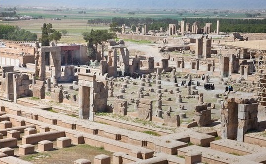 Ruinas arqueológicas Persépolis Aqueménida