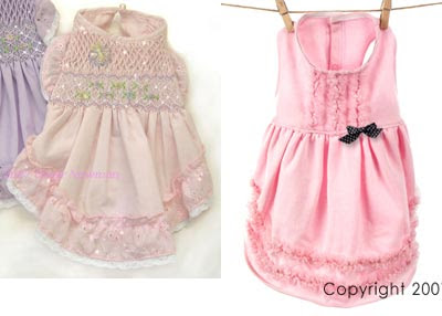 Doll Baby on Dog Dress Or Pink Doll Dog Dress Will Put The Baby In Your Doll