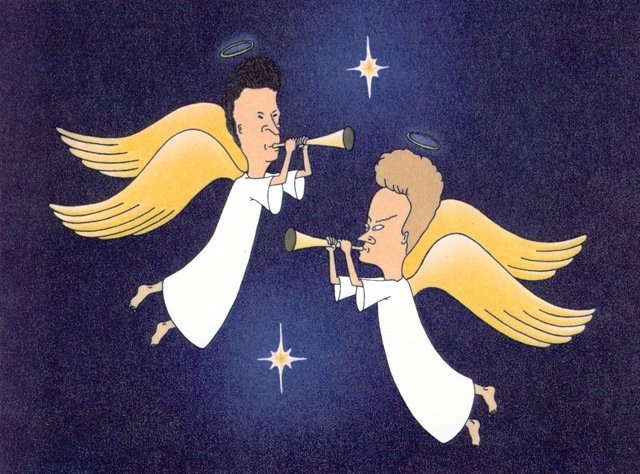 beavis and butthead wallpaper. Beavis and Butt-Head angels