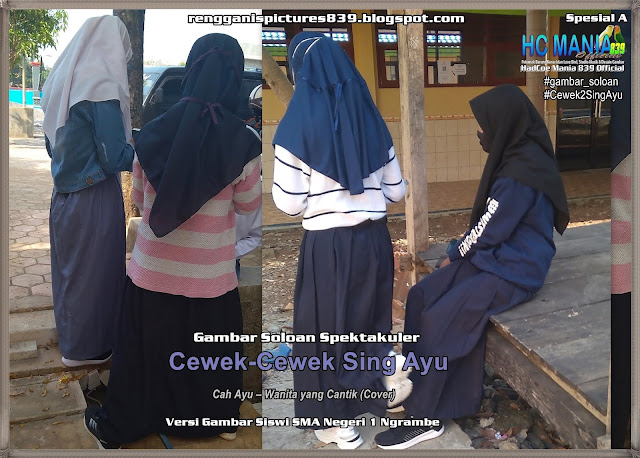 Gambar Soloan Spektakuler - Gambar Siswa-Siswi SMA Negeri 1 Ngrambe - Buku Album Gambar Soloan Edisi 11 RG