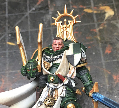 Dark Angels Master Lazarus WIP