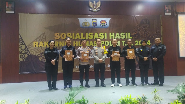 Humas Polri DIY Sosialisasikan Hasil Rakernis 2024: Memperkuat Peran Strategis di Era Media Sosial