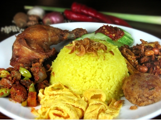 Indonesian Food Indonesia Food Nasi  Kuning  from 