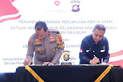 Menjaga Pengamanan dan Penegakan Hukum pada Obvitnas Hulu Migas di Sumsel, SKK Migas dan Polda Sumsel Lakukan Penandatanganan PKS