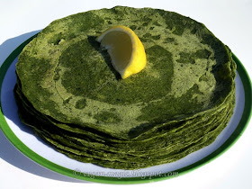 Spinach Wraps Palak Dosa