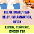 The Ultimate: Flat-Belly, Inflammation, Detox, Lemon, Turmeric, Ginger Tea!!!