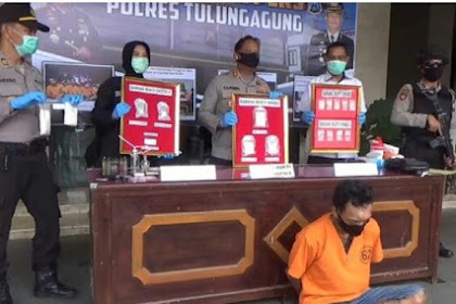 Bandar Sabu Asal Kediri Diamankan Polres Tulungagung