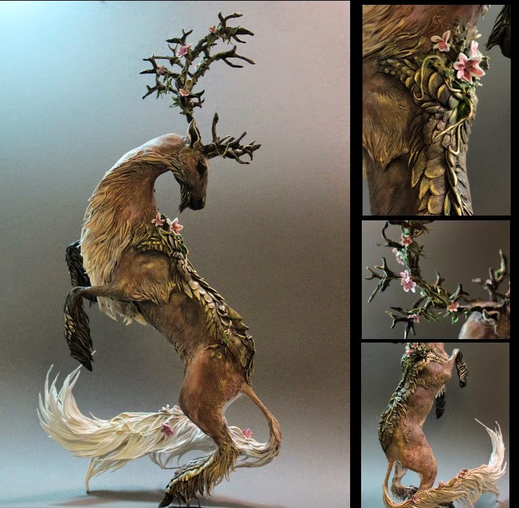Simply Creative Fantasy Creature Sculptures by Ellen Jewett