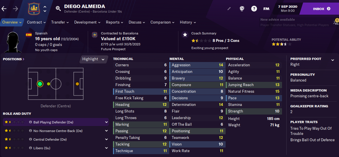 FM21 Diego Almeida 2021