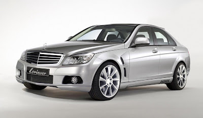 Carscoop lorinser c front kl000 Lorinser tunes the Mercedes Benz C Class