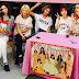 SNSD members greets fans from the location of their 'Bowling Competition'