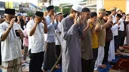 Sepang Jaya bandar Lampung : Umat Muslim Muhammadiyah Laksanakan Salat Iduladha