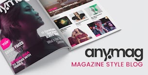 Anymag v2.13 - Blog de WordPress de estilo de revista