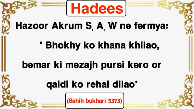Hadees Mubarak In Roman English/Urdu