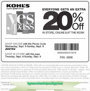 Free Printable Kohls Coupons