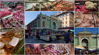 mercato di Rijeka Fiume