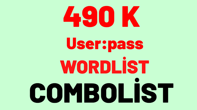 490K User:pass Wordlist Combolist