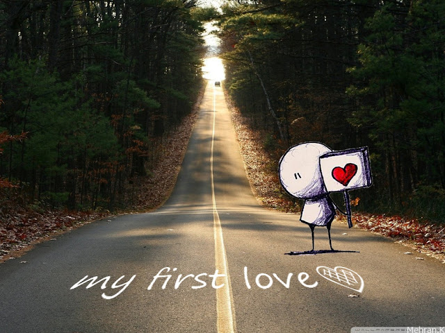 my first love writen on the road