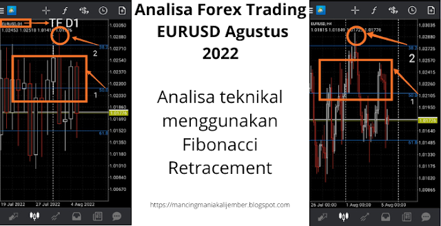 Analisa Forex Trading EURUSD Fibonacci Retracement